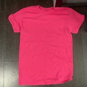 regular pink shirt